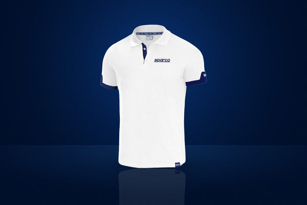 Sparco Corporate Polo Shirt – White