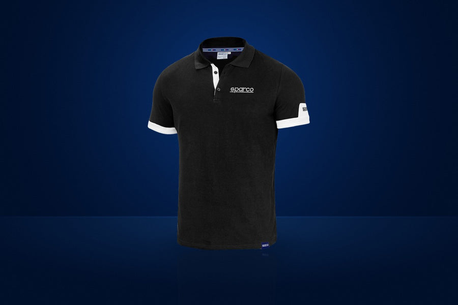 Sparco Corporate Polo Shirt – Black