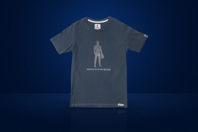 OMP Racing is in my Blood T-Shirt – Grey