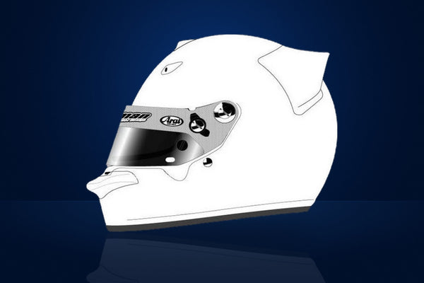 Arai Front and Rear Spoilers (for GP-6 / GP-7 / SK-6 / GP6PED) – Clear