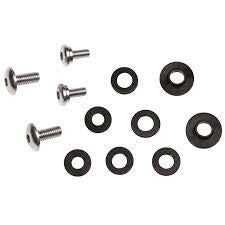 Stilo Visor and Peak Screw Kit (for WRC DES / Trophy DES) – Black