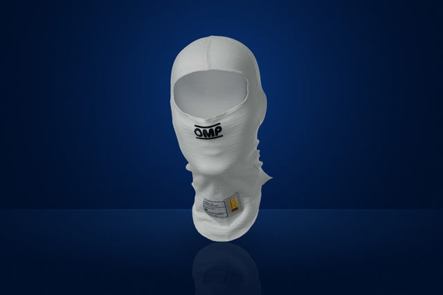 OMP Tecnica Evo Racing Balaclava (Earlier Version) – White