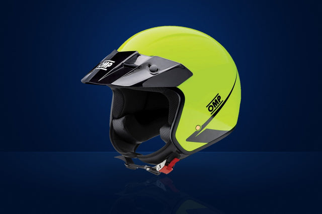 OMP Star Helmet – Fluo Yellow