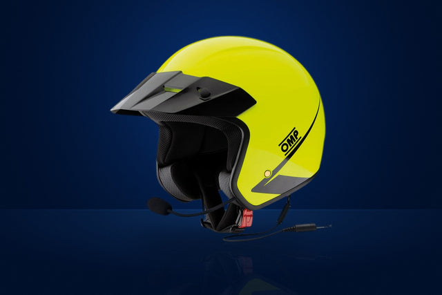 OMP Star Helmet (Intercom) – Fluo Yellow