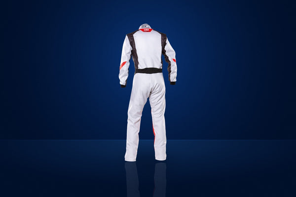 OMP KS-2 Art Karting Suit – Grey / Red