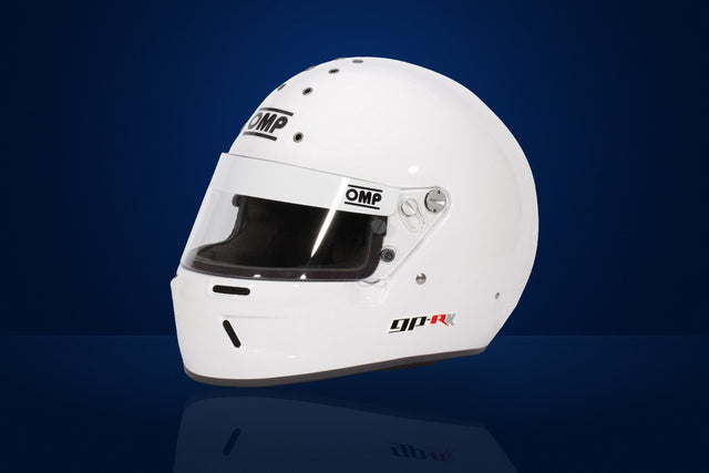 OMP GP-R K Karting Helmet – White