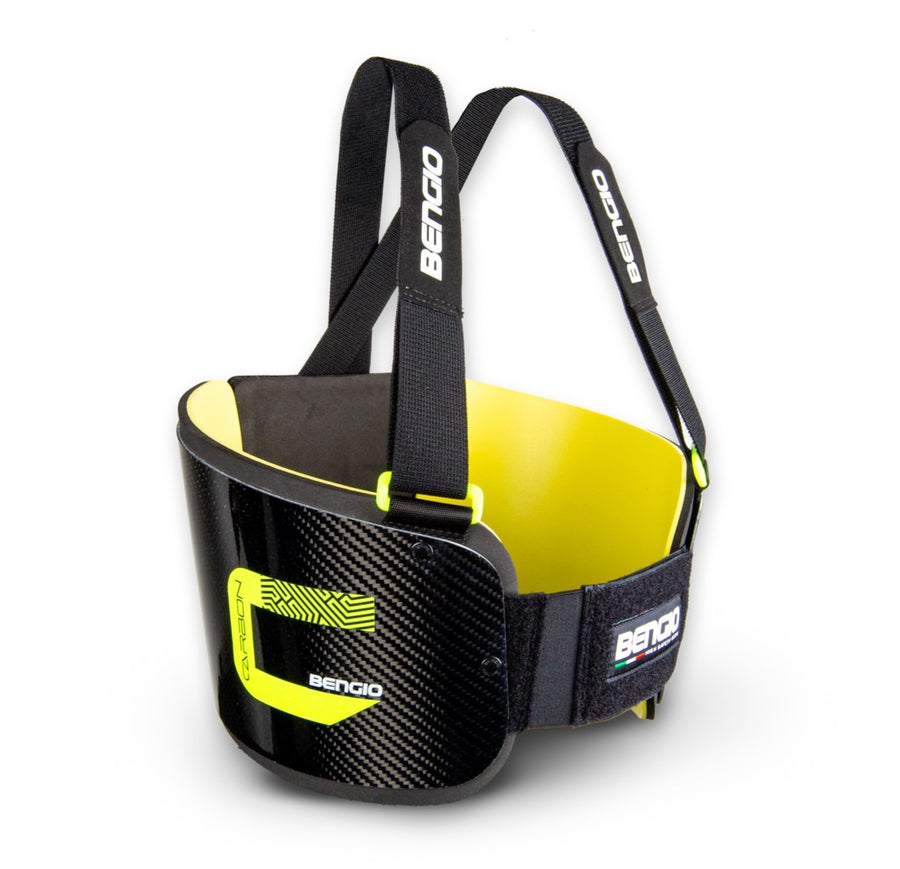 Bengio Bumper Carbon Karting Rib Protector – Black