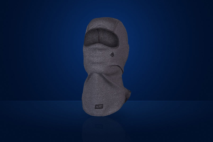 HOGO N2 Melange Karting Balaclava – Grey / Black