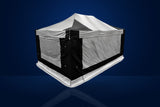 RedX Profi Plus Tent (with Roof and Walls) – Silver / Black