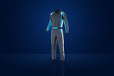Alpinestars GP Pro Comp v2 Race Suit – Asphalt / Light Blue / White