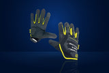 OMP Mech Mechanic Gloves – Black / Yellow