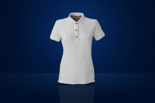 Racing Spirit Tecno Women's Polo Shirt – White