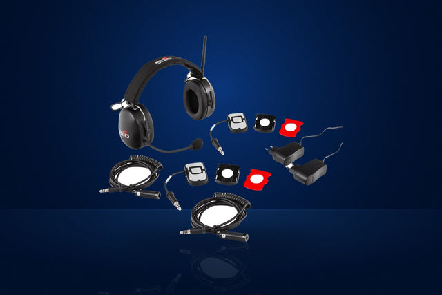 Stilo Verbacom Pro Radio System (2 Cars - 1 Pit) – Black