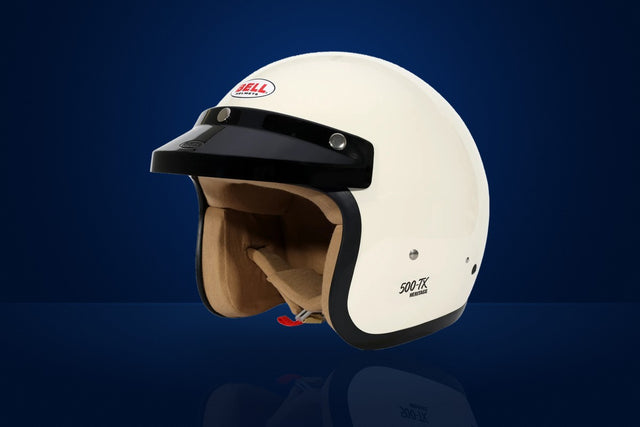 Bell 500-TX Race Helmet – White