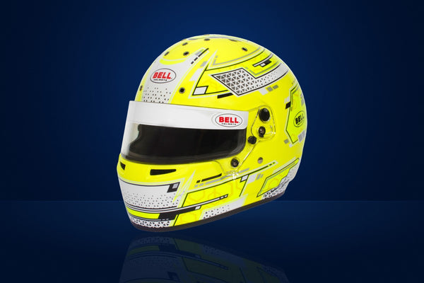 Bell RS7-K Stamina Karting Helmet – Yellow