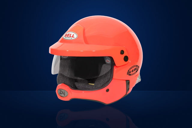 Bell MAG-10 Rally Pro Race Helmet (ZN / Nexus headset, with HANS clips) – Orange