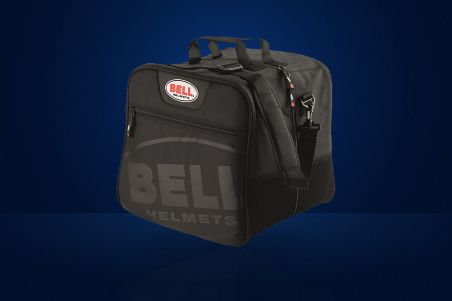 Bell Helmet and HANS Bag, 42 x 40 x 33 cm – Black