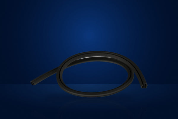Bell Visor Eyeport Trim Edge Rubber (77 cm) – Black