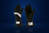 OMP Dijon Racing Gloves – Black