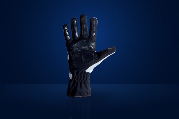 OMP KS-3 Karting Gloves (2018 MY) – Black / Blue / White