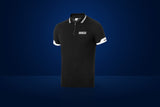 Sparco Zip Polo Shirt – Black
