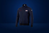 Sparco Targa Florio #AM3 Zip-Up Sweatshirt – Navy
