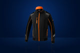 Sparco Tech Light-Shell Jacket – Black / Fluo Orange