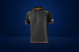 Sparco Tech T-Shirt – Black / Fluo Orange