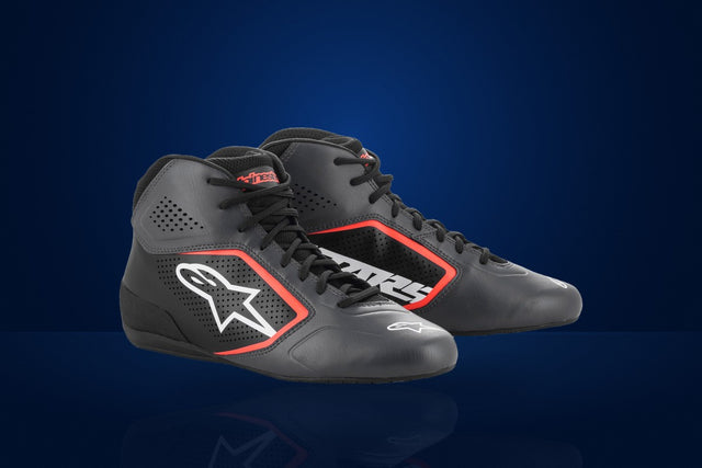 Alpinestars TECH-1 K START v2 Karting Shoes – Black / Fluo Orange