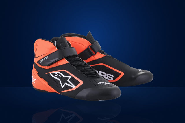 Alpinestars TECH-1 K v2 Karting Shoes – Black / Fluo Orange