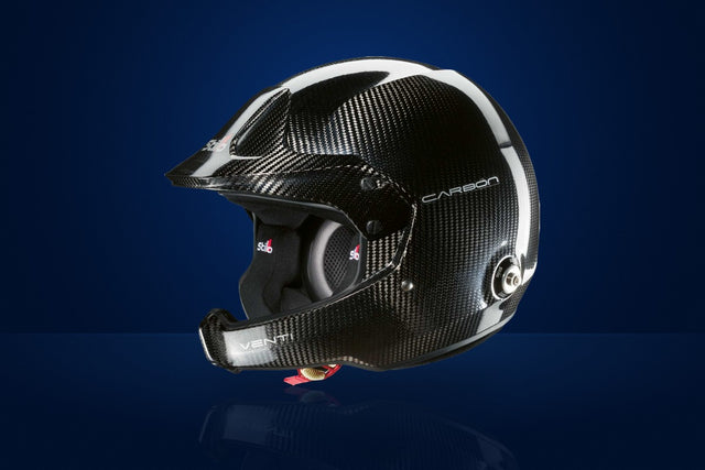 Stilo Venti WRC Carbon Rally Race Helmet (WRC headset, with HANS clips) – Carbon