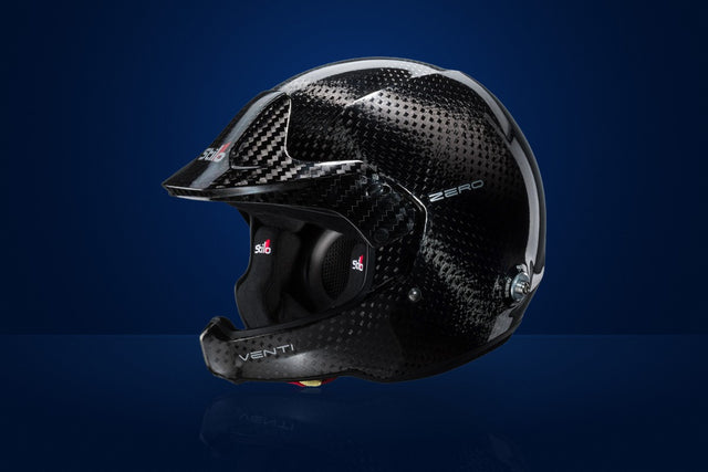 Stilo Venti WRC Zero 8860 Carbon Rally Race Helmet (WRC headset, with HANS clips) – Carbon