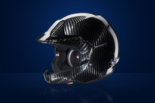 Stilo Venti WRC 8860 Carbon Rally Race Helmet (WRC headset, with HANS clips) – Carbon
