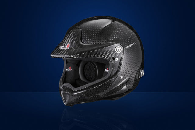 Stilo Venti WRX Raid Zero 8860 Rally Race Helmet (WRC headset, with HANS clips) – Carbon
