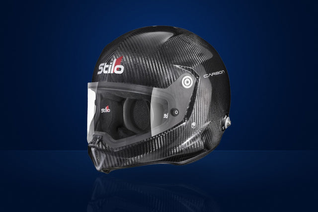 Stilo Venti WRX Dirt Carbon Turismo Race Helmet (WRC headset, with HANS clips) – Carbon