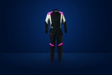 OMP First Evo Elle Race Suit – Black / Pink