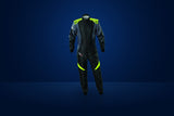 OMP KS-2X Art Karting Suit – Black / Fluo Yellow