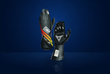 OMP KS-X Art Karting Gloves – Black / Yellow / Red
