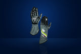 OMP KS-2 Art Karting Gloves – Anthracite / Fluo Yellow