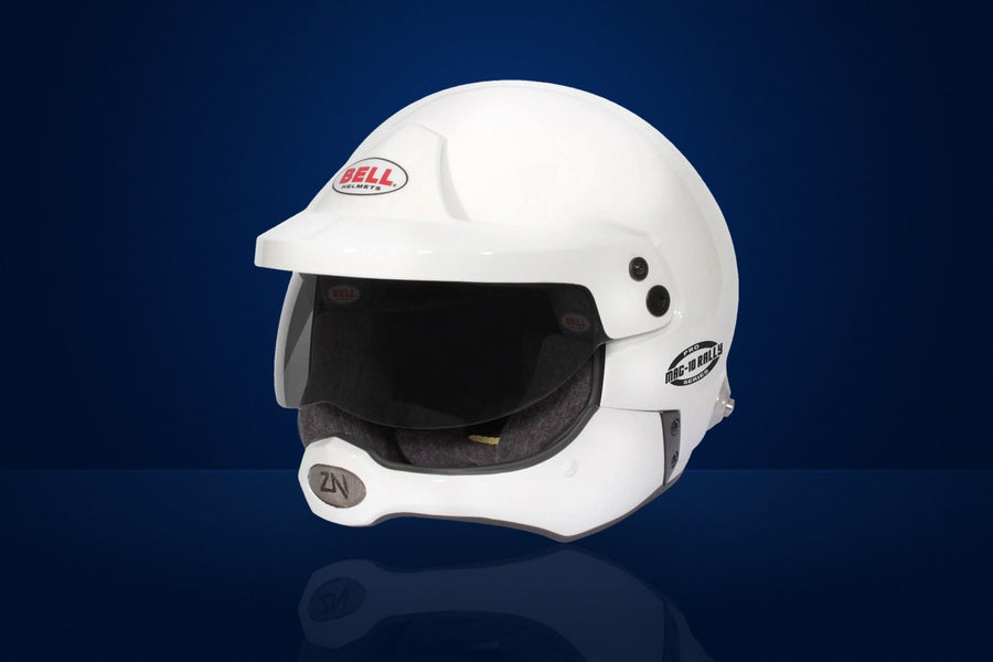 Bell MAG-10 Rally Pro Race Helmet (FIA 8859-2024) – White