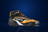 Sparco K-Rock Karting Shoes – Black / Fluo Orange