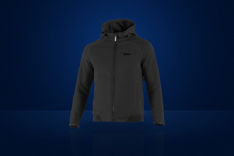 Sparco Hooded Sweatshirt – Black