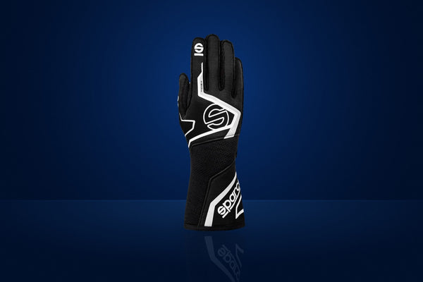Sparco Tide+ Racing Gloves – Black / White
