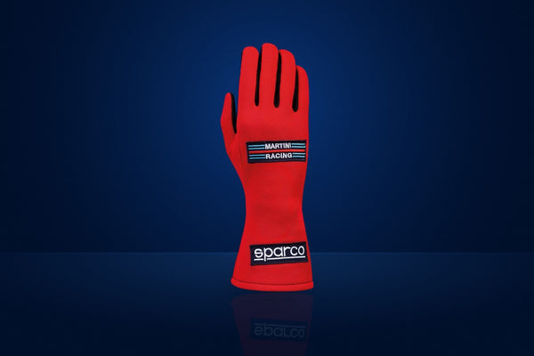 Sparco Land Martini Racing Gloves – Red
