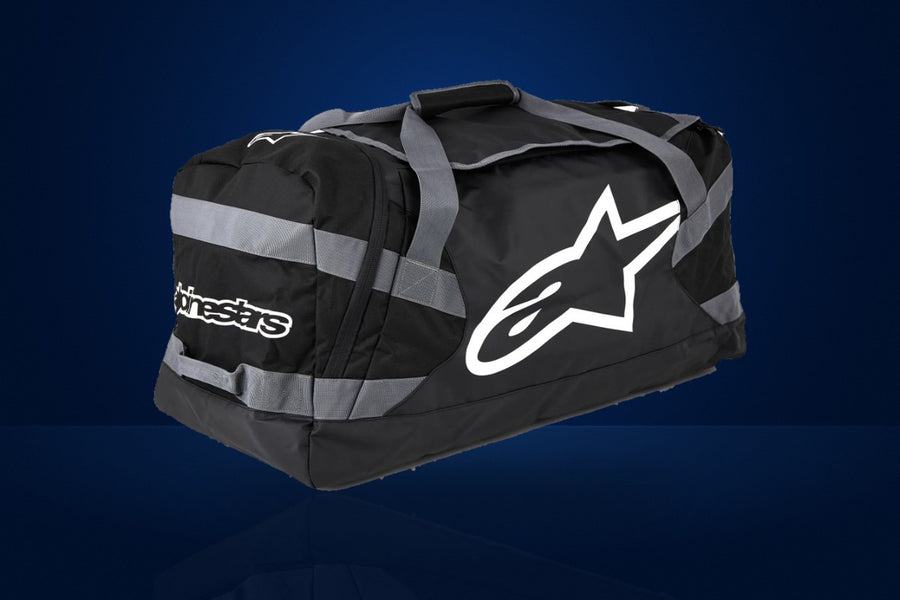 Alpinestars Goanna Gear Bag, 82 x 39 x 45 cm – Black / Anthracite / White