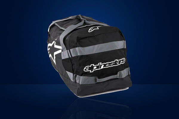 Alpinestars Goanna Gear Bag, 82 x 39 x 45 cm – Black / Anthracite / White