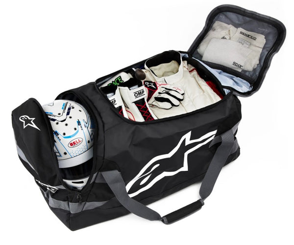 Alpinestars Goanna Gear Bag, 82 x 39 x 45 cm – Black / Anthracite / White