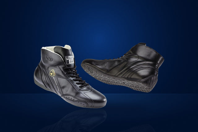 OMP Carrera Lamborghini Racing Shoes – Black