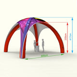 RedX EMX Inflatable Tent – Grey