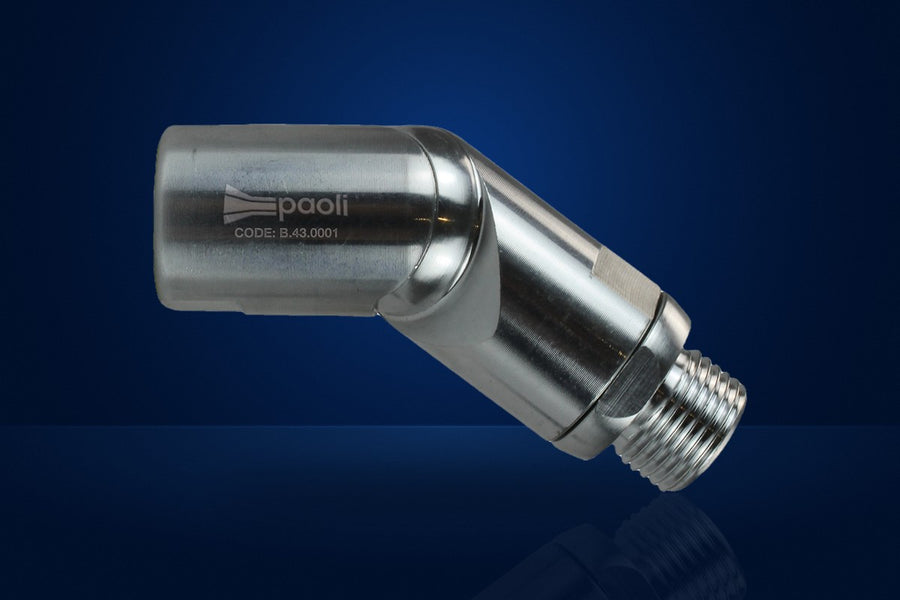Caseliner DV11MFG38 3/8" Gas Male/Female Swivel Hose Connector (360° / 90°)
